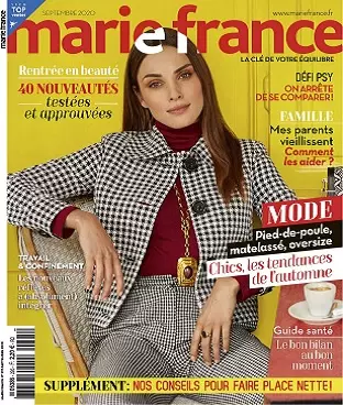 Marie France N°293 – Septembre 2020  [Magazines]