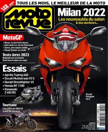 Moto Revue N°4122 – Janvier 2022 [Magazines]