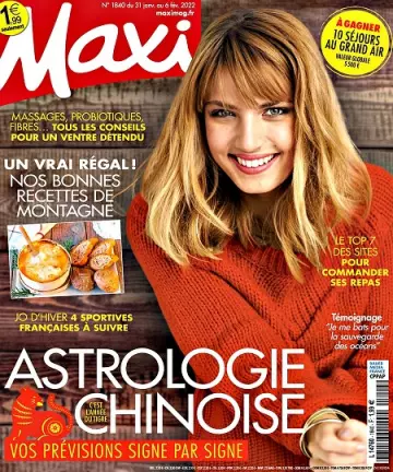 Maxi N°1840 Du 31 Janvier 2022 [Magazines]