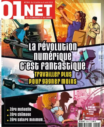 01Net N°911 Du 10 Juillet au 6 Août 2019  [Magazines]