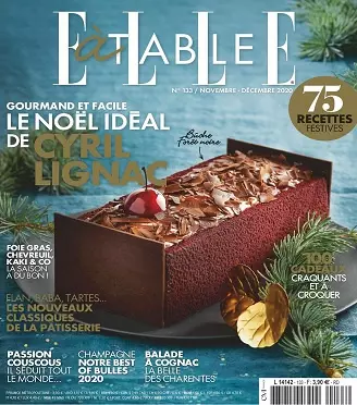 Elle à Table N°133 – Novembre-Décembre 2020 [Magazines]