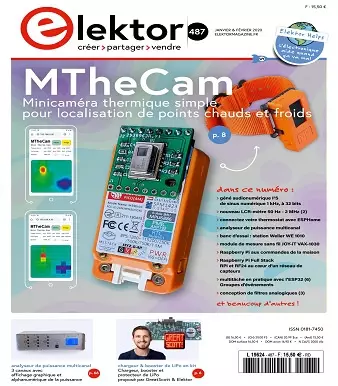 Elektor N°487 – Janvier-Février 2021 [Magazines]