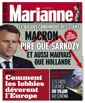 Marianne N°1155 Du 3 au 9 Mai 2019 [Magazines]