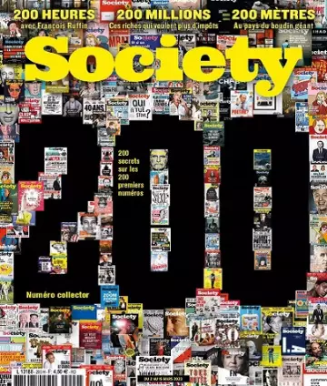 Society N°200 Du 2 au 15 Mars 2023 [Magazines]