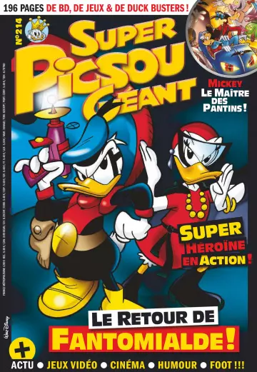 Super Picsou Géant N°214 - Octobre 2019 [Magazines]