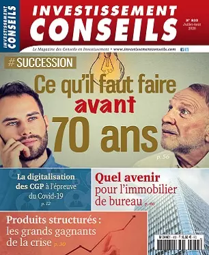 Investissement Conseils N°833 – Juillet-Août 2020 [Magazines]