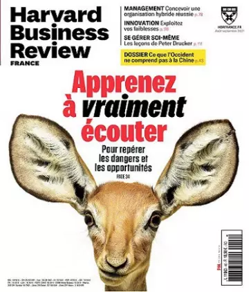 Harvard Business Review N°46 – Août-Septembre 2021 [Magazines]