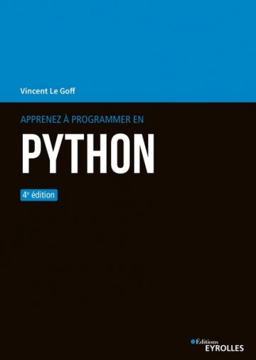 Apprenez à  programmer en Python - 4e [Livres]