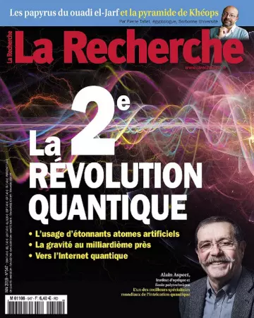 La Recherche N°547 – Mai 2019 [Magazines]