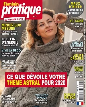 Féminin Pratique N°17 – Novembre-Décembre 2019 [Magazines]