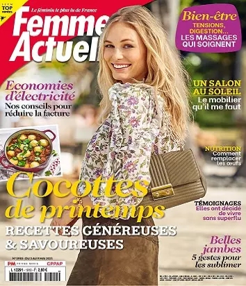 Femme Actuelle N°1910 Du 3 Mai 2021 [Magazines]