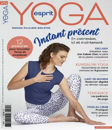 Esprit Yoga N°64 – Novembre-Décembre 2021 [Magazines]