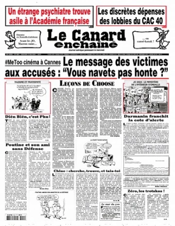 Le Canard Enchaîné N°5401 Du 15 au 21 Mai 2024  [Journaux]