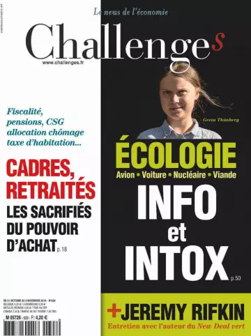 Challenges - 31 Octobre 2019 [Magazines]