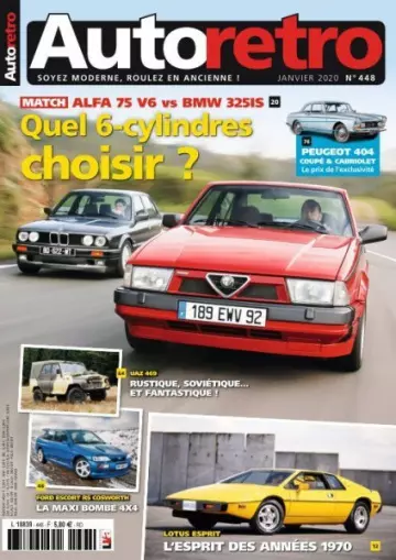 Autoretro - Janvier 2020  [Magazines]