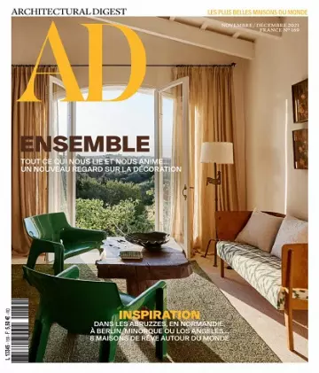 AD Architectural Digest N°169 – Novembre-Décembre 2021 [Magazines]