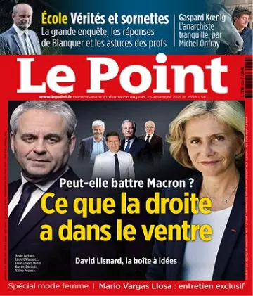 Le Point N°2559 Du 2 au 8 Septembre 2021  [Magazines]