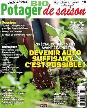 Potager Bio De Saison N°9 – Avril-Juin 2020  [Magazines]