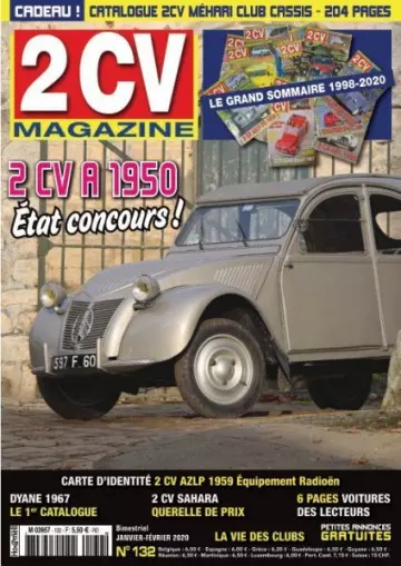 2 CV Magazine - Janvier-Février 2020 [Magazines]