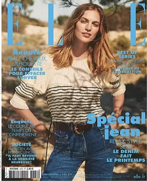 Elle N°3876 Du 3 au 9 Avril 2020 [Magazines]