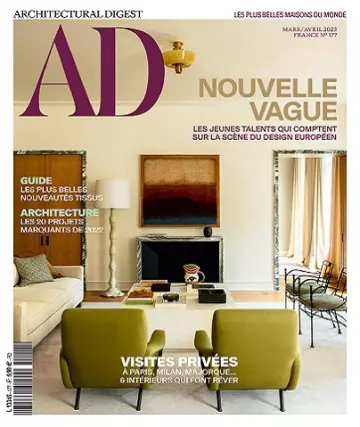 AD Architectural Digest N°177 – Mars-Avril 2023  [Magazines]