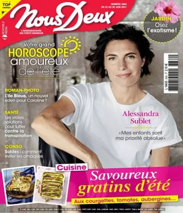 Nous Deux N°3860 Du 22 au 28 Juin 2021  [Magazines]