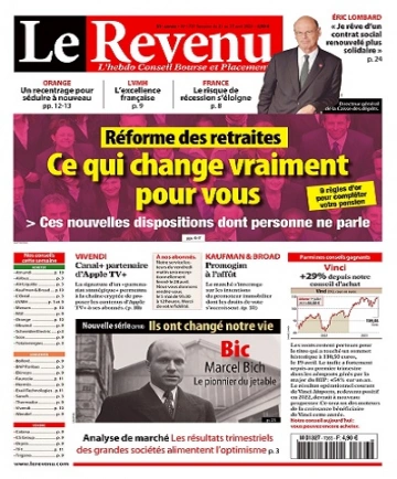 Le Revenu N°1737 Du 21 au 27 Avril 2023  [Magazines]