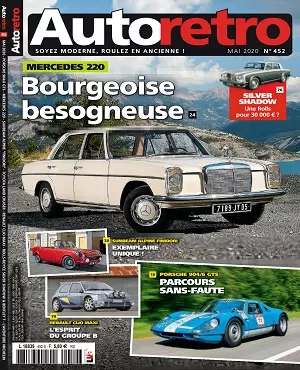 Autoretro N°452 – Mai 2020 [Magazines]