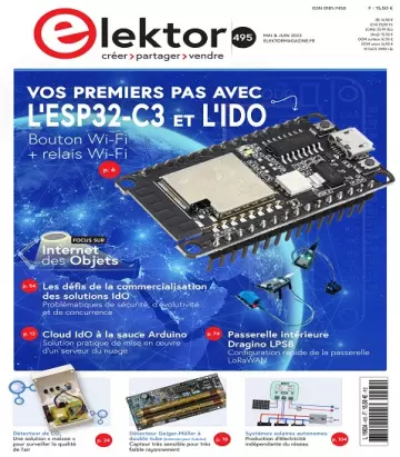 Elektor N°495 – Mai-Juin 2022 [Magazines]