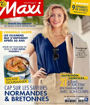 Maxi N°1871 Du 5 au 11 Septembre 2022 [Magazines]