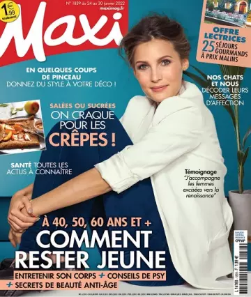 Maxi N°1839 Du 24 au 30 Janvier 2022 [Magazines]