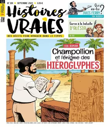 Histoires Vraies N°330 – Septembre 2022 [Magazines]