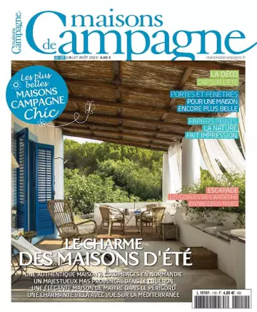 Maisons De Campagne N°119 – Juillet-Août 2019 [Magazines]