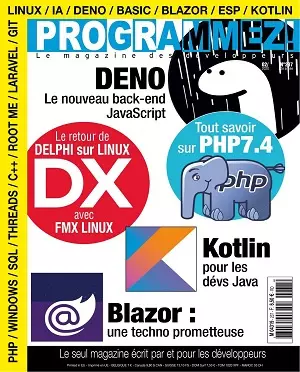 Programmez N°237 – Février 2020 [Magazines]