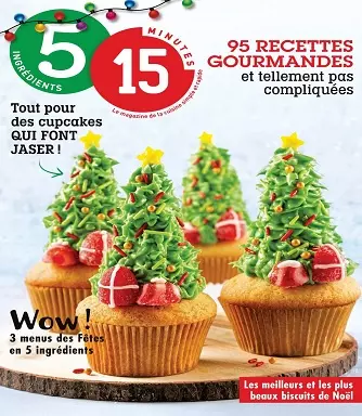 5 ingrédients 15 minutes – Janvier 2021 [Magazines]