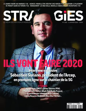 Stratégies - 3 Janvier 2020  [Magazines]