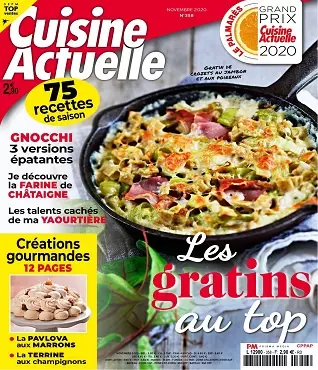 Cuisine Actuelle N°358 – Novembre 2020  [Magazines]