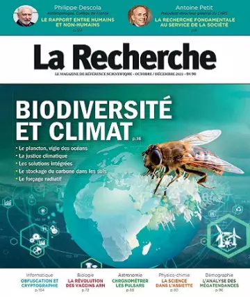 La Recherche N°567 – Octobre-Décembre 2021 [Magazines]