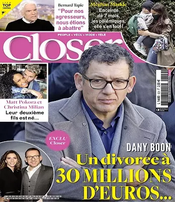 Closer N°829 Du 30 Avril 2021 [Magazines]