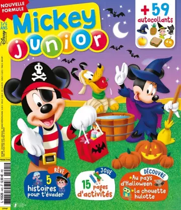 Mickey Junior N°445 – Octobre 2022 [Magazines]