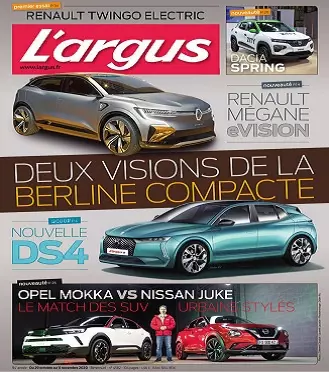 L’Argus N°4582 Du 29 Octobre 2020 [Magazines]