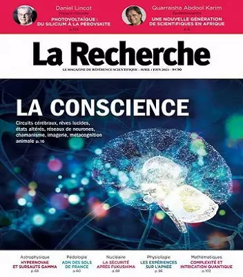 La Recherche N°565 – Avril-Juin 2021 [Magazines]