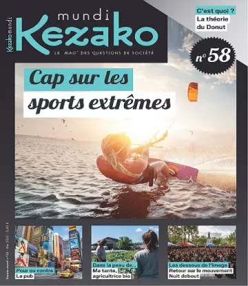 Kezako Mundi N°58 – Mai 2022 [Magazines]