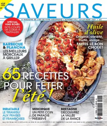 Saveurs N°276 – Juillet-Août 2021 [Magazines]