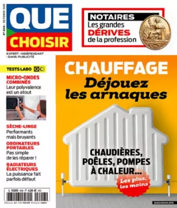 Que Choisir N°606 – Octobre 2021  [Magazines]