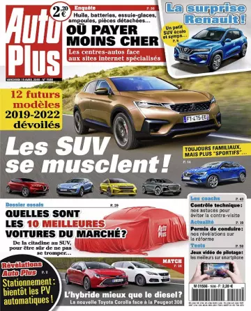 Auto Plus N°1598 Du 19 Avril 2019 [Magazines]