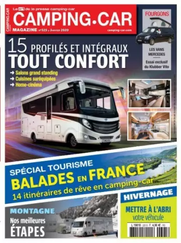 Camping-Car Magazine - Janvier 2020  [Magazines]