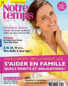 Notre Temps - Juillet 2024  [Magazines]