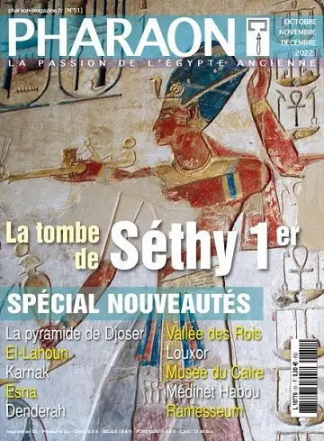 Pharaon Magazine N°51 – Octobre-Décembre 2022 [Magazines]