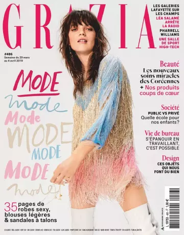 Grazia N°486 Du 29 Mars 2019  [Magazines]